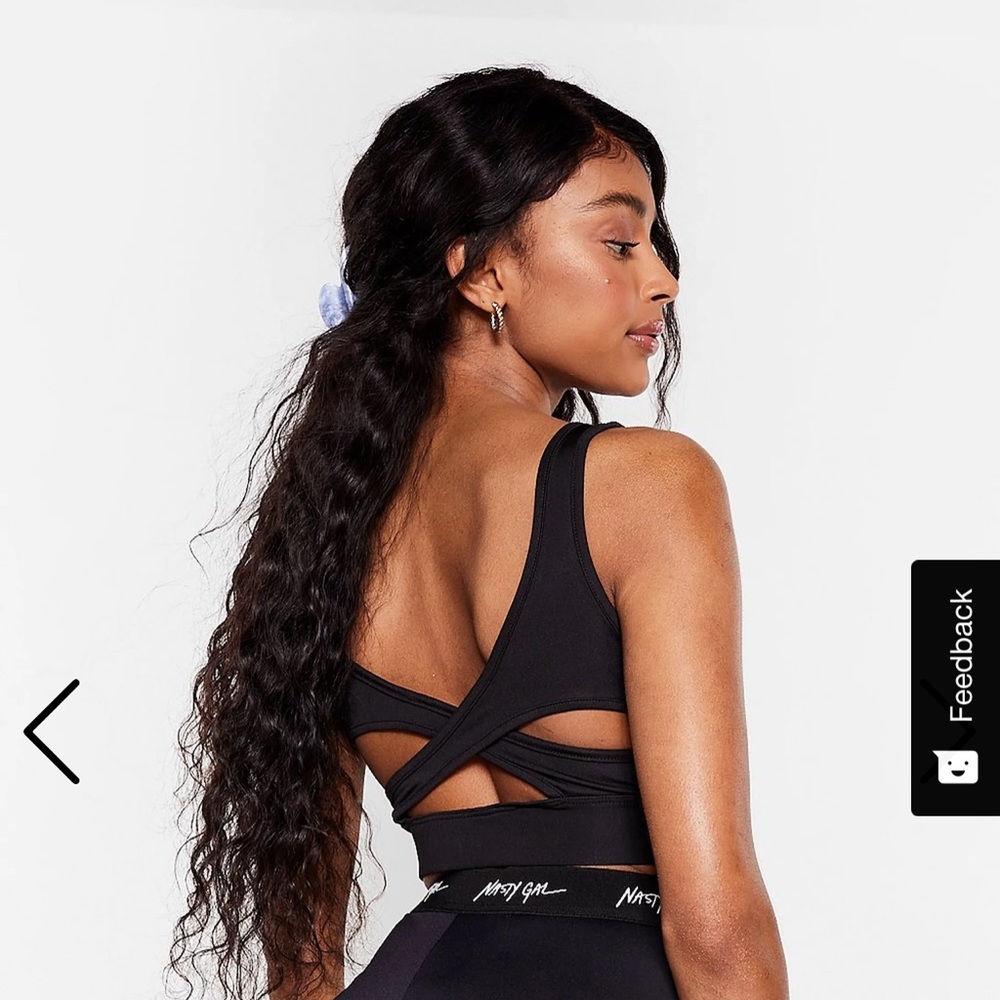 Nasty gal Cross back sports bra